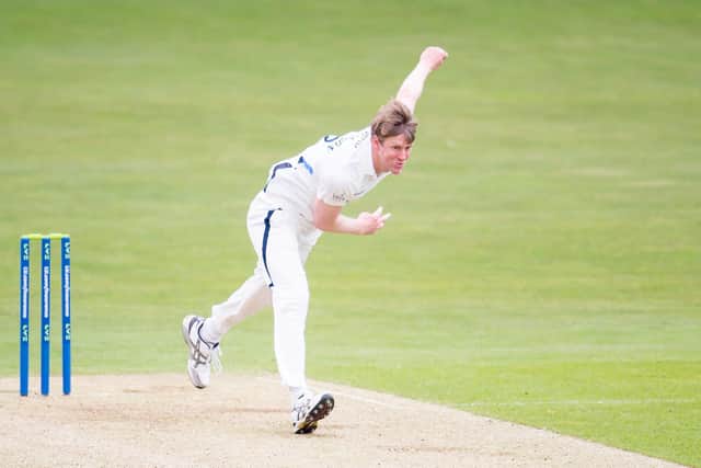 MISSING IN ACTION: Steve Patterson is out injured for what could be Yorkshire's final game of the season. Picture: SWpix.com