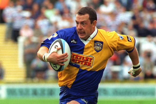 Garry Schofield in action for Leeds. Picture by Steve Riding.