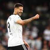 ME AGAIN: Fulham's Serbian international striker Aleksandar Mitrovic is favourite to score first in Tuesday night's Carabao Cup clash against Leeds United at Craven Cottage. Photo by Jacques Feeney/Getty Images.