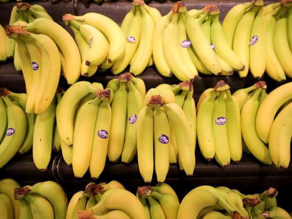 Morrisons has said it will ban plastic packaging from the bananas it sells in its stores. PIC: Getty