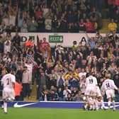 Enjoy these photo memories from Leeds United's 4-3 Premier League win against Tottenham Hotspur at Elland Road in September 2000. PIC: Getty