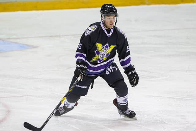 RETURN: Ben Solder impressed during the Elite Series for Manchester Storm. Picture courtesy of Mark Ferriss/EIHL.
