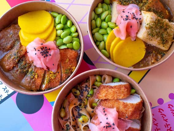 Trinity Kitchen has welcomed Japanese inspired street food vendor Sutikku, who specialise in kushikatsu and katsu curry dishes, while also offering vegetarian and vegan dishes.