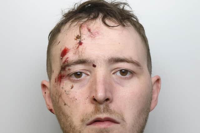 Leeds burglar Christopher Lock was returned to prison for three years and three months.