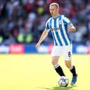 NEW DEAL: For summer Leeds United target Lewis O'Brien, above, at Huddersfield Town. Photo by Lewis Storey/Getty Images.