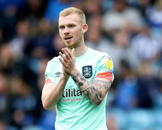 THE RIGHT TIME: To sign a new contract at Huddersfield Town says summer Leeds United target Lewis O'Brien, above. Photo by George Wood/Getty Images.