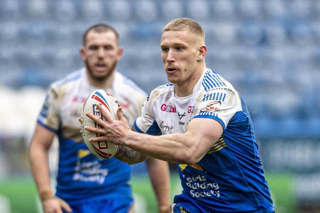 Leeds Rhinos are boosted by the return of a number of senior forwards, including Mikolaj Oledzki Picture: Tony Johnson