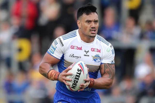 Leeds Rhinos' Zane Tetevano is back in the reckoning. Picture: Richard Sellers/PA