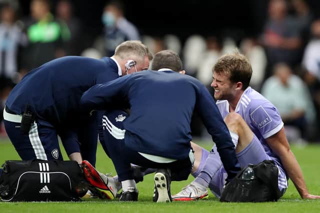 STILL OUT - Patrick Bamford will miss Leeds United's Premier League game against West Ham through injury. Pic: Getty