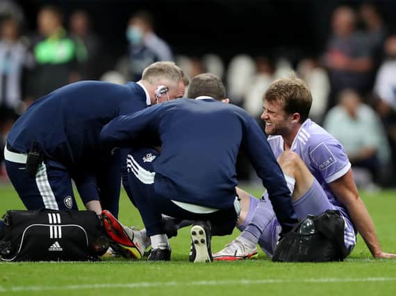 STILL OUT - Patrick Bamford will miss Leeds United's Premier League game against West Ham through injury. Pic: Getty