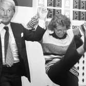 Ernie Wise opened the Coral Bingo Hall at Seacroft in August 1979 but found himself upstaged by 65-year-old Amy Larkin.