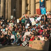 Youth4Climate Leeds and Black Live Matter Leeds will protest in Millennium Square from 3pm (Photo: Simon Moore)