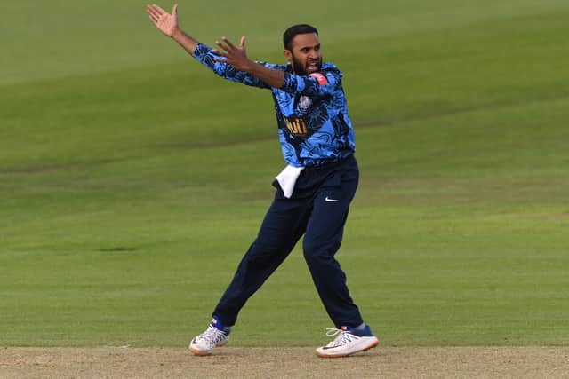 STICKING AROUND: Yorkshire bowler Adil Rashid Picture: Stu Forster/Getty Images