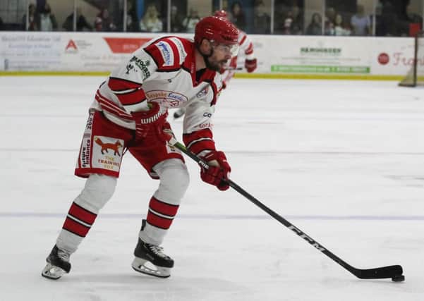 Swindon Wildcats player-coach Aaron Nell 

Picture courtesy of Kat Medcroft