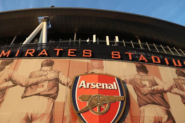 CUP TEST: For Leeds United against Arsenal at the Emirates, above, to be shown live on Sky Sports. Photo by Julian Finney/Getty Images.