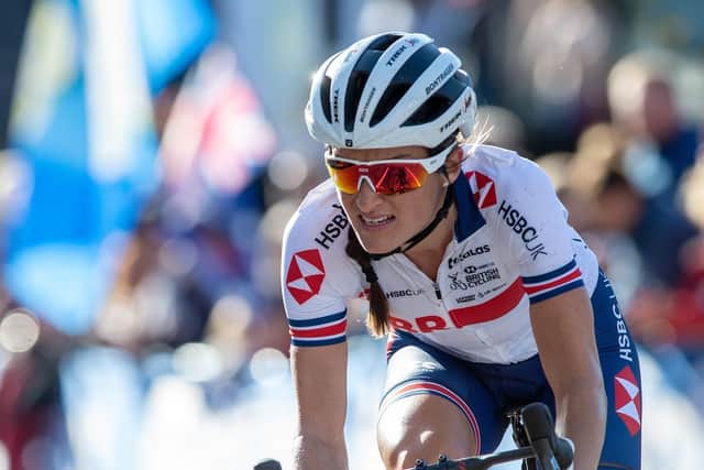 Lizzie Deignan at the UCI World Championships 2019 in Harrogate. (Picture: Bruce Rollinson)