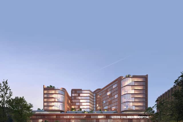 New designs for the Hospitals of the Future project in Leeds.