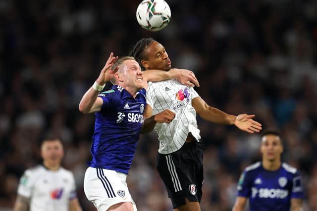 FRESH PROBLEM - Leeds United midfielder Adam Forshaw has suffered another set-back in his attempt to come back from a near two-year lay-off. Pic: Getty