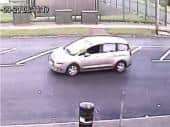 The silver or gold Peugeot being sought by West Yorkshire Police.
