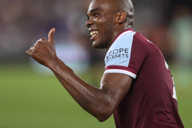 PRAISE: For Leeds United from West Ham's Italian defender Angelo Ogbonna, above. Photo by Julian Finney/Getty Images.