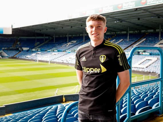 NEW DEAL - Jack Jenkins has once again put pen to paper to extend his time at home club Leeds United.
