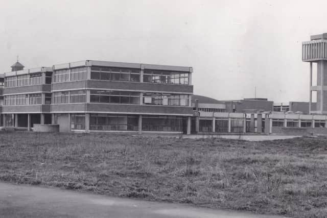 The new Corpus Christi Roman Catholic Secondary School pictured in March 1968.