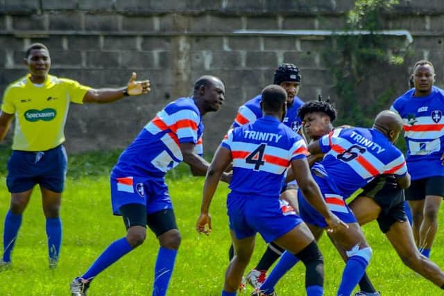 EKO Trinity in action in the Nigerian rugby league competition. Picture c/o Wakefield Trinity Foundation.