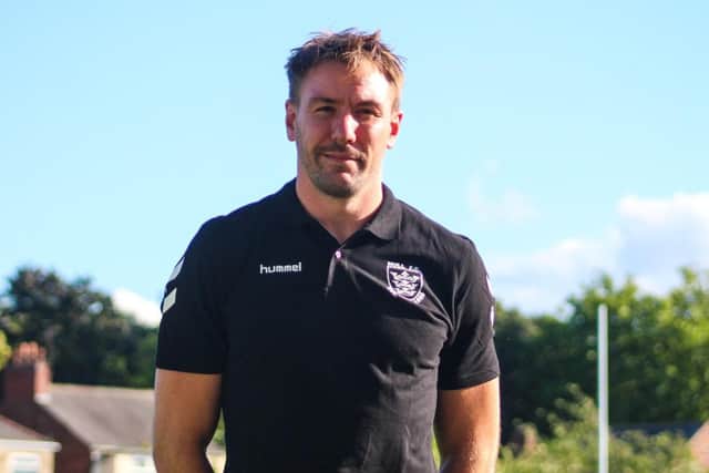 MIchael Shenton is staying in Super League, with Hull. Picture c/o Hull FC.
