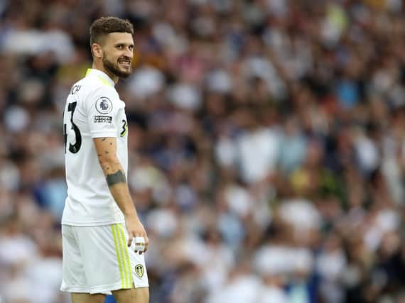 BIG MISS - Mateusz Klich was guilty of wastefulness with a huge goalscoring opportunity against West Ham United, but his performance for Leeds United was so much more than that. Pic: Getty