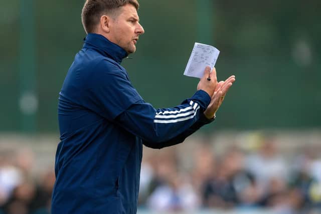 Leeds United Under-23s head coach Mark Jackson. Pic: Bruce Rollinson