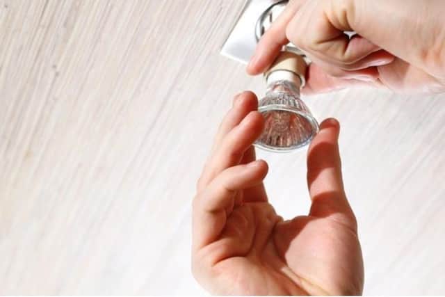 Halogen light bulbs will be banned from sale in the UK from 1 October (Photo: Shutterstock)