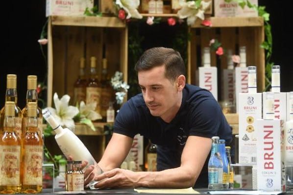 Gin and Rum Festival at the Winter Gardens.  Pictured is Diego Izqiuereo.