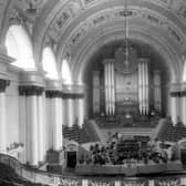 The Leeds Town Hall organ pictured in 1925. PIC: Leeds Libraries, www.leodis.net