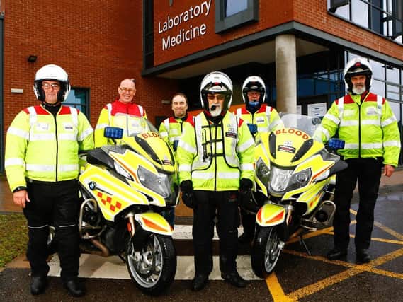 Yorkshire Blood Bike volunteers have been left frustrated