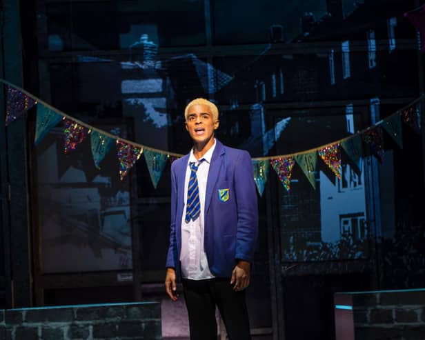 Layton Williams stars as Jamie New in the Everybody's Talking About Jamie tour (Photo: Matt Crockett)