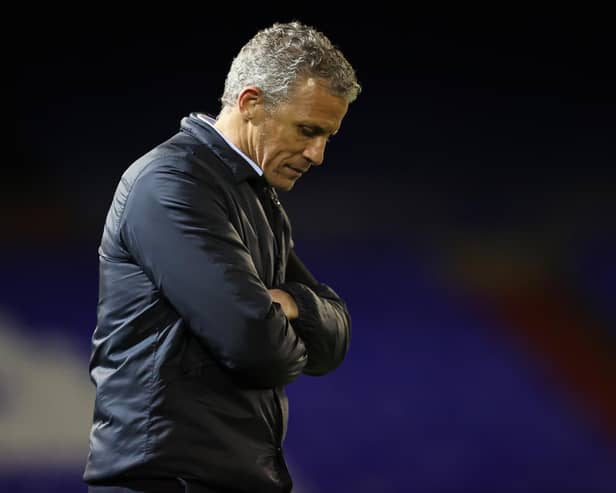 GOOD OPPORTUNITY - Keith Curle says he will keep an eye on a number of the Leeds United youngsters he saw in action against his Oldham Athletic side in the EFL Trophy. Pic: Getty