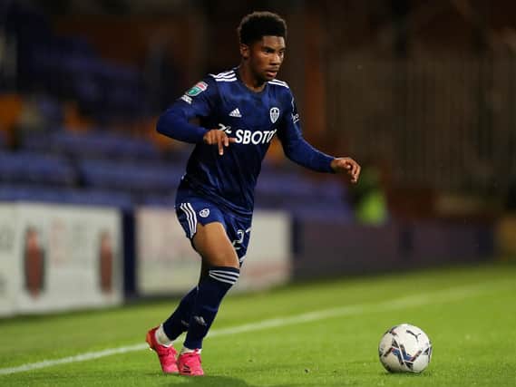 YOUNG GUNS - Amari Miller and Leeds United Under 21s can qualify for the knockout stages of the EFL Trophy with a win at Salford City in November. Pic: Getty