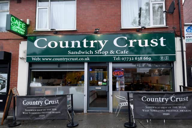 Feature on Country Crust Sandwich Shop on Scott Hall Road, Leeds. 
Pic: Simon Hulme