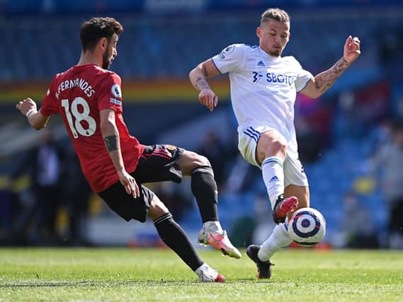 UNLIKELY MOVE - Manchester United are reportedly keen on Kalvin Phillips, a Leeds United player and supporter for whom that move appears highly unlikely. Pic: Getty