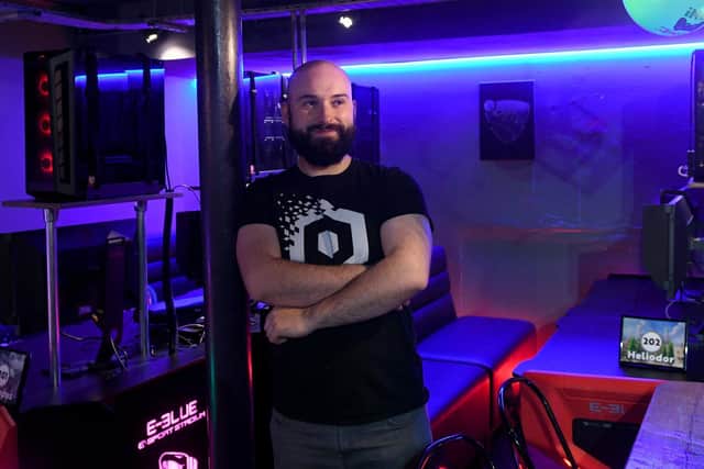 Craig Ryan is one of the directors of gaming-themed Pixel Bar (Photo: Gary Longbottom)