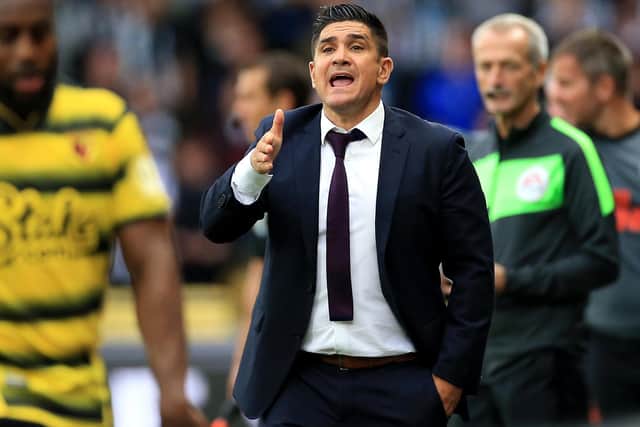 Watford boss Xisco Munoz. Pic: Getty