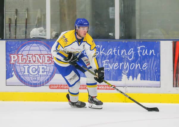 WELCOME BACK: Defenceman Ben Solder returns to the Leeds Knights line-up this weekend, but may play up front. Picture: Andy Bourke.