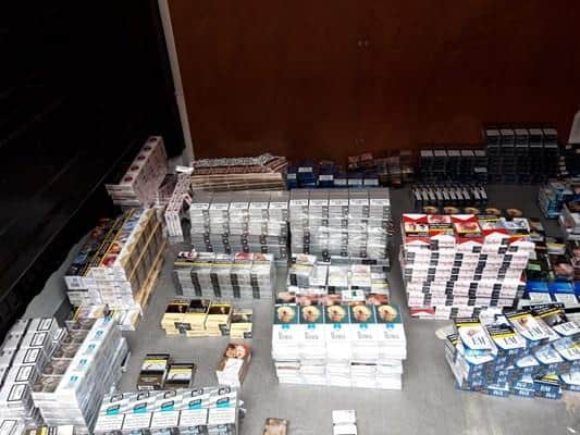 Officers have seized more than 70,000 illegal cigarettes from Leeds shops.