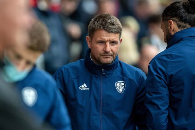 Leeds United Under-23s head coach Mark Jackson. Pic: Bruce Rollinson