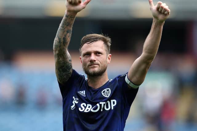 CONFIDENCE: From Leeds United captain Liam Cooper. Photo by Jan Kruger/Getty Images.