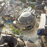 Connecting Leeds say once the scheme is complete in early spring 2022, the area will benefit from wider pavements, more space for outdoor seating, improved bus facilities, and bus, cycle, and pedestrian priority measures.