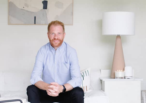 Oliver Mennell, CEO & founder of Harrogate-based NEOM Organics.