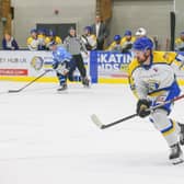 Back to it: Leeds Knights' Jordan Fisher. Picture: Andy Bourke - Podium Prints