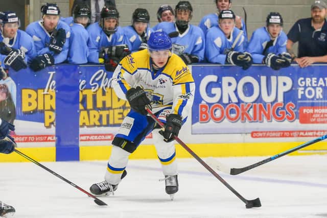 Leeds Knights' Kieran Brown scored in the wins against Basingstoke Bison and Raiders IHC Picture:

Andy Bourke