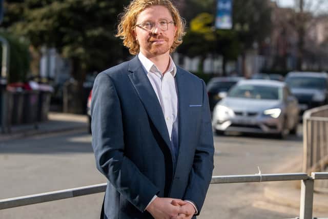 Coun Jonathan Pryor leading plans for secondary school expansions. Picture: Bruce Rollinson.